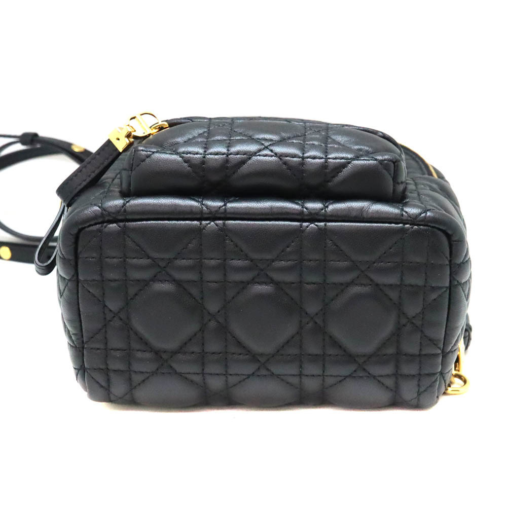 Dior Backpack Rucksack Daypack Cannage Black - Picture 5 of 6